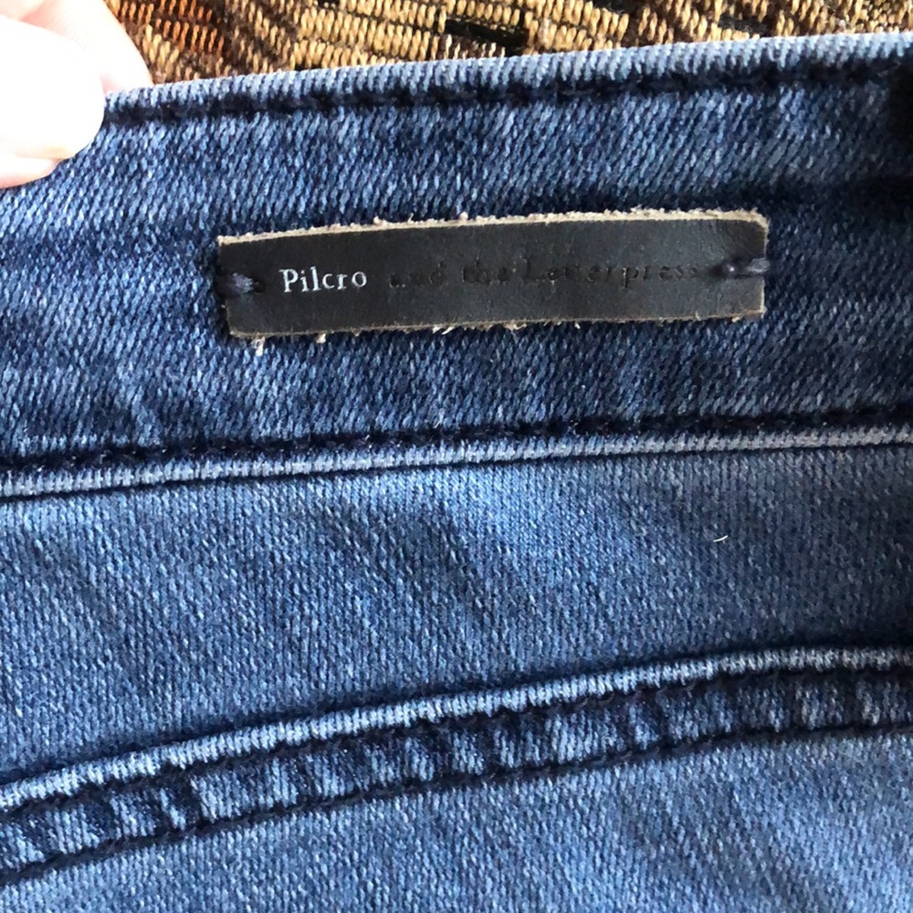 ANTHROPOLOGY Pilcro Script High-Rise Jeans - Picture 11 of 14